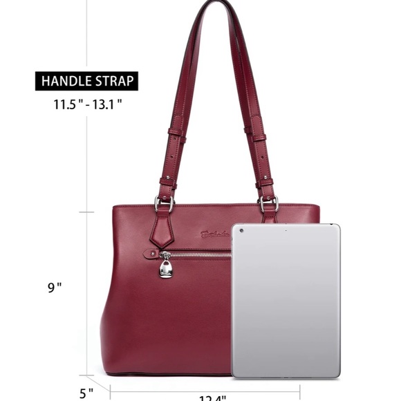 Bostanten Red Handbag - Picture 7 of 12